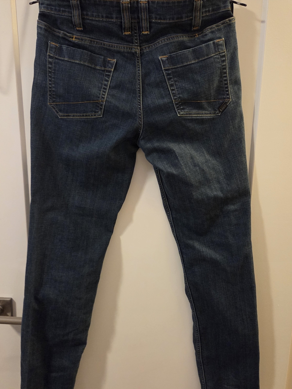 5.11 Tactical Defender Flex Mens Dark Wash Blue Slim Jeans - Picture 2 of 6
